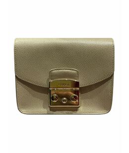 FURLA: Бежевая сумка 