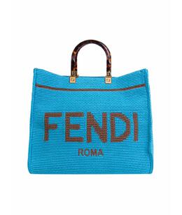 FENDI: Голубая сумка 