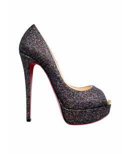 CHRISTIAN LOUBOUTIN: Блестящие туфли 