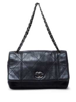 CHANEL Pre-Owned: Чёрная сумка 