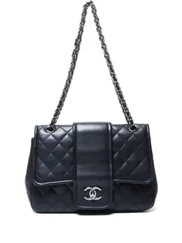 CHANEL Pre-Owned: Чёрная сумка 