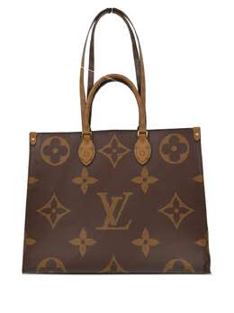 Louis Vuitton Pre-Owned: Коричневая сумка-шоппер 