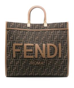 FENDI: Сумка с надписями 