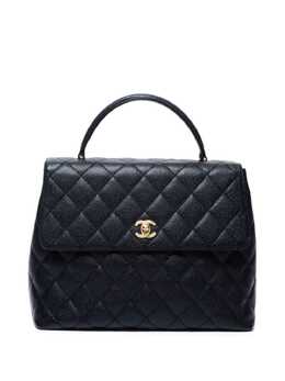 CHANEL Pre-Owned: Чёрная сумка 
