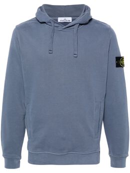 Stone Island: Голубая толстовка  Compass