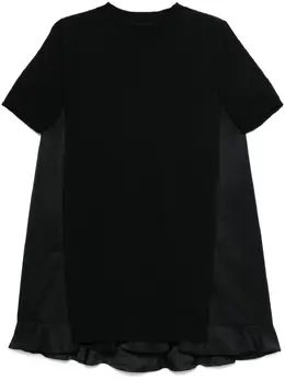 sacai: Короткое платье 