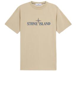 STONE ISLAND: Хлопковая футболка 