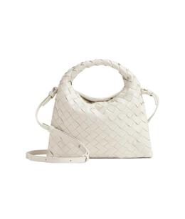 BOTTEGA VENETA: Бежевая сумка 