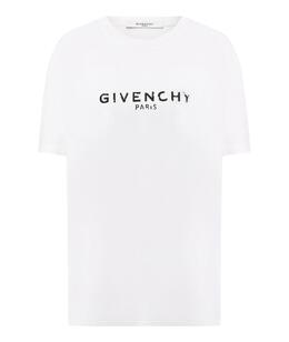 GIVENCHY: Хлопковая футболка 