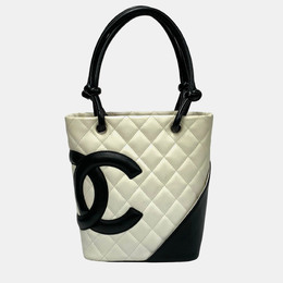 Chanel: Белая сумка-шоппер 