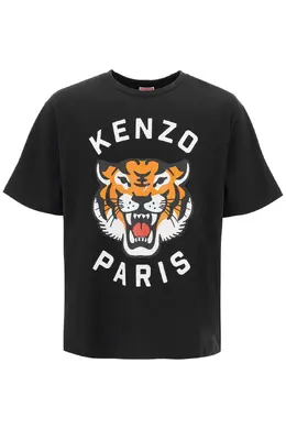 Kenzo: Футболка  Tiger оверсайз