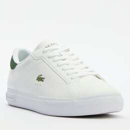 Lacoste: Белые кроссовки 