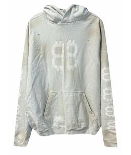 BALENCIAGA: Белая толстовка 