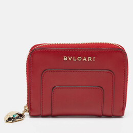 Bvlgari: Красный кошелёк 