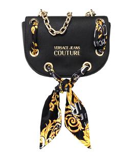 VERSACE JEANS COUTURE: Чёрная сумка 