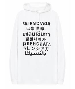 BALENCIAGA: Толстовка оверсайз 