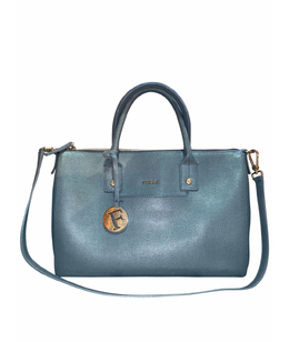 FURLA: Голубая сумка 