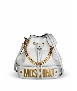 MOSCHINO: Белая сумка 