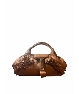 FENDI: Коричневая сумка 