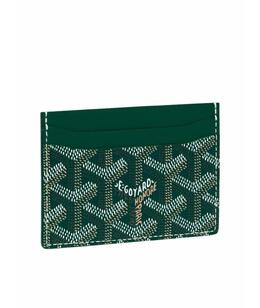 GOYARD: Зелёный картхолдер 