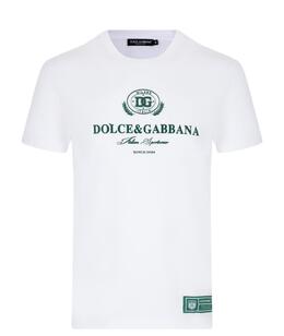 DOLCE&GABBANA: Белая футболка 