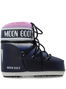 Moon Boot: Голубые ботинки 