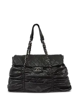 CHANEL Pre-Owned: Чёрная сумка 