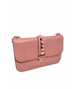 VALENTINO: Бежевая сумка 