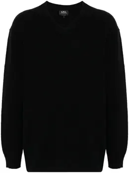 A.P.C.: Чёрный свитер 