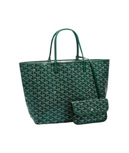 GOYARD: Зелёная сумка 