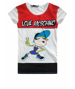 LOVE MOSCHINO: Футболка с принтом 