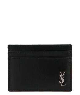 SAINT LAURENT: Серебристый картхолдер 