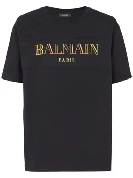 Balmain: Винтажная футболка 