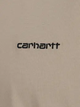 Carhartt Wip: Бежевая футболка 