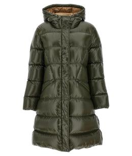 MONCLER: Длинный пуховик 