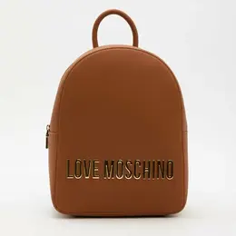 LOVE MOSCHINO: Коричневый рюкзак 