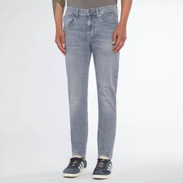 7 For All Mankind: Светлые джинсы  Slimmy