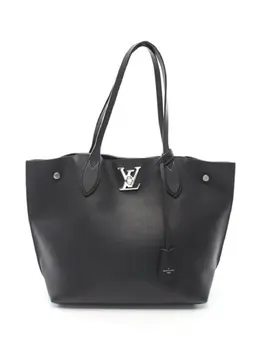 Louis Vuitton Pre-Owned: Чёрная сумка-шоппер 