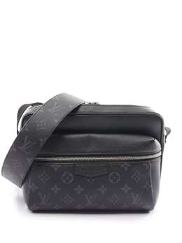 Louis Vuitton Pre-Owned: Чёрная сумка 