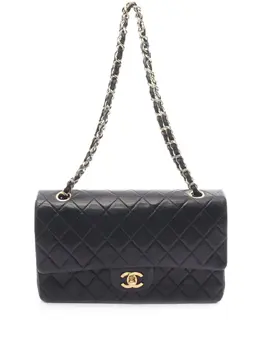 CHANEL Pre-Owned: Чёрная сумка 