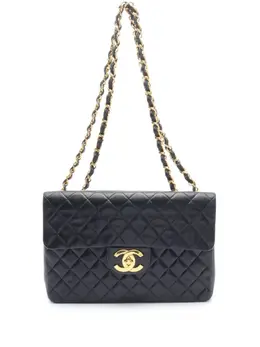 CHANEL Pre-Owned: Чёрная сумка 