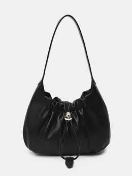 FURLA: Чёрная сумка 