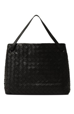 Bottega Veneta: Чёрная сумка 