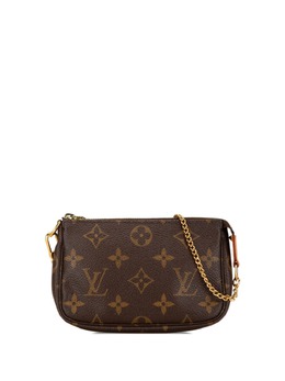 Louis Vuitton Pre-Owned: Коричневая сумка 