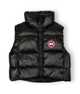 CANADA GOOSE: Чёрный жилет 