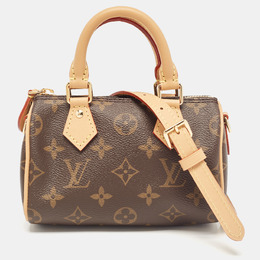 Louis Vuitton: Коричневая сумка  Speedy