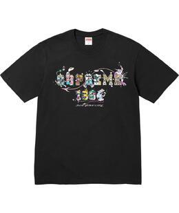 SUPREME: Чёрная футболка 