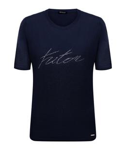 KITON: Кашемировая футболка 