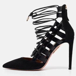 Aquazzura: Чёрные туфли 