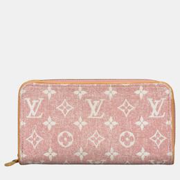 Louis Vuitton: Розовый кошелёк  Zippy